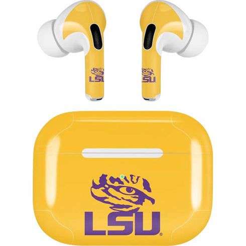 Louisiana State University - LSU Tiger Eye Logo Yellow AirPods Pro 2nd Gen Skin