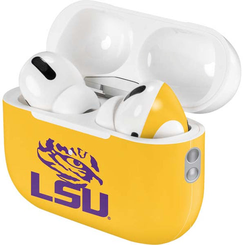 Louisiana State University - LSU Tiger Eye Logo Yellow AirPods Pro 2nd Gen Skin