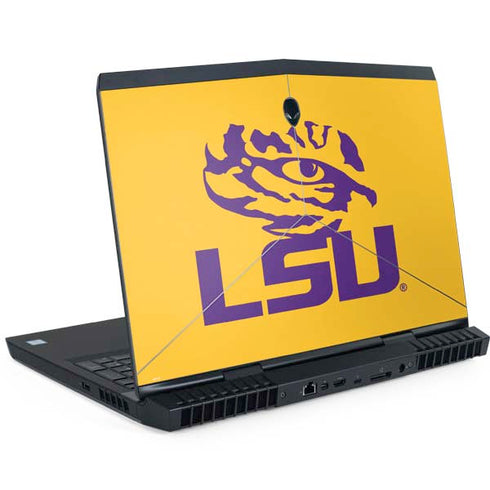 Louisiana State University - LSU Tiger Eye Logo Yellow Dell Alienware Skin