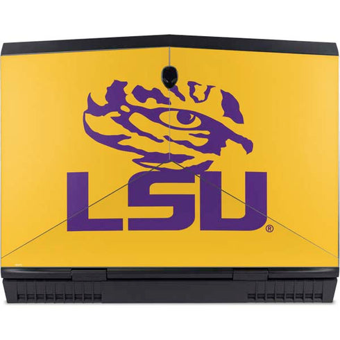 Louisiana State University - LSU Tiger Eye Logo Yellow Dell Alienware Skin