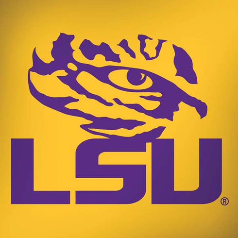 Louisiana State University - LSU Tiger Eye Logo Yellow Dell Alienware Skin