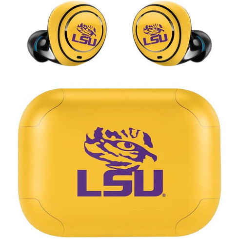 Louisiana State University - LSU Tiger Eye Logo Yellow Amazon Echo Buds Skin