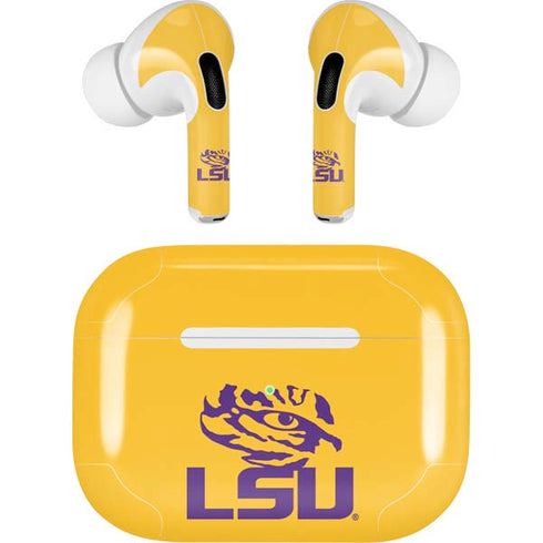 Louisiana State University - LSU Tiger Eye Logo Yellow Apple AirPods Pro Skin
