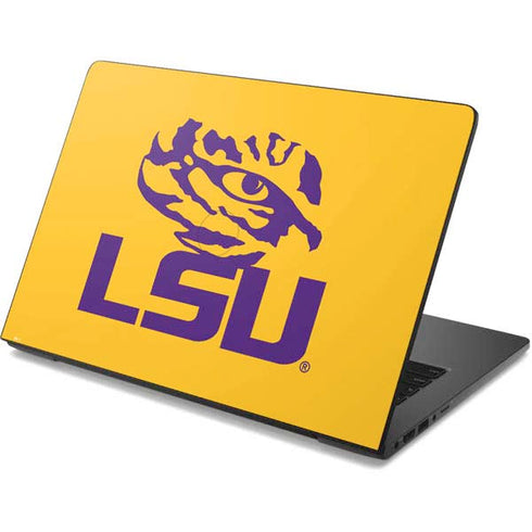 Louisiana State University - LSU Tiger Eye Logo Yellow Dell Chromebook Skin