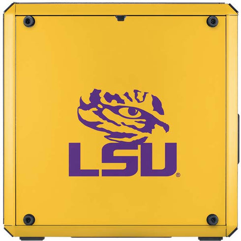 Louisiana State University - LSU Tiger Eye Logo Yellow Cooler Master MasterBox Q300L Mini Tower Skin