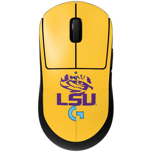 Louisiana State University - LSU Tiger Eye Logo Yellow G Pro Wireless Gaming Mouse Skin