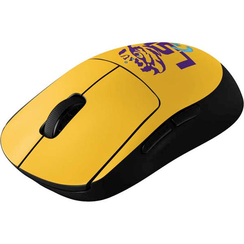 Louisiana State University - LSU Tiger Eye Logo Yellow G Pro Wireless Gaming Mouse Skin
