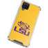 Louisiana State University - LSU Tiger Eye Logo Yellow Galaxy A12 Clear Case