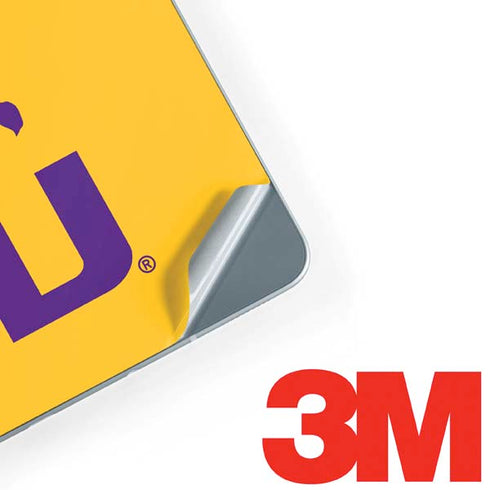 Louisiana State University - LSU Tiger Eye Logo Yellow Galaxy Book 12in Skin