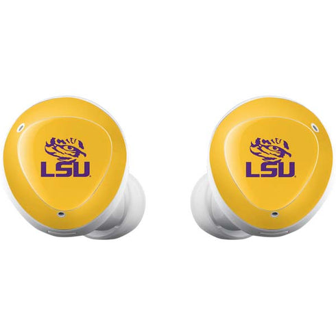 Louisiana State University - LSU Tiger Eye Logo Yellow Galaxy Buds Plus Skin