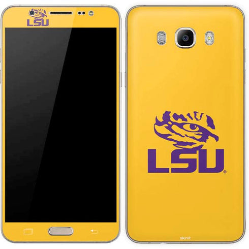 Louisiana State University - LSU Tiger Eye Logo Yellow Galaxy J7 Skin
