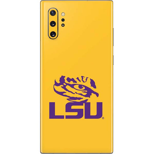 Louisiana State University - LSU Tiger Eye Logo Yellow Galaxy Note 10 Plus Skin
