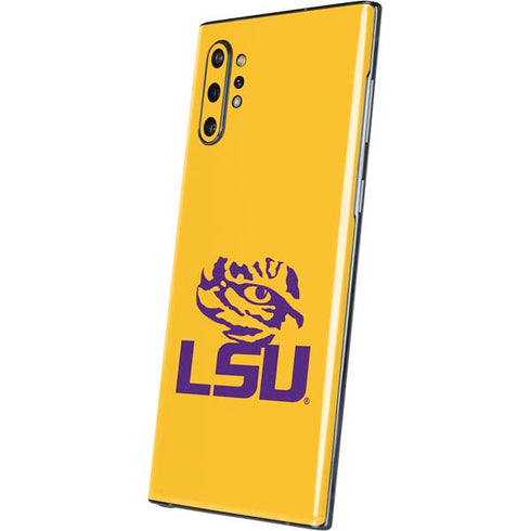 Louisiana State University - LSU Tiger Eye Logo Yellow Galaxy Note 10 Plus Skin