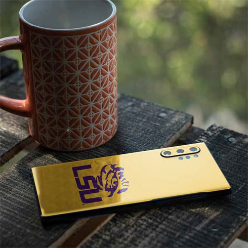 Louisiana State University - LSU Tiger Eye Logo Yellow Galaxy Note 10 Plus Skin