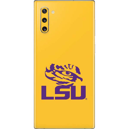 Louisiana State University - LSU Tiger Eye Logo Yellow Galaxy Note 10 Skin