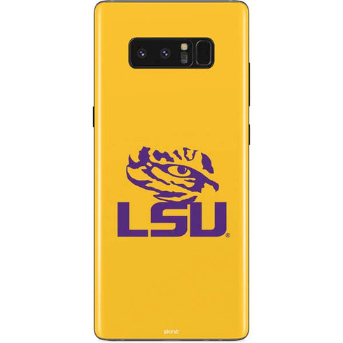Louisiana State University - LSU Tiger Eye Logo Yellow Galaxy Note 8 Skin