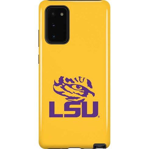 Louisiana State University - LSU Tiger Eye Logo Yellow Galaxy Note20 5G Pro Case