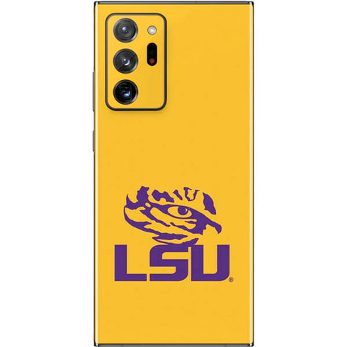 Louisiana State University - LSU Tiger Eye Logo Yellow Galaxy Note20 Ultra 5G Skin