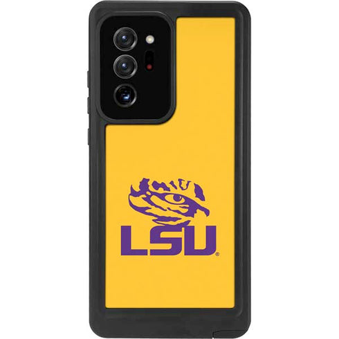 Louisiana State University - LSU Tiger Eye Logo Yellow Galaxy Note20 Ultra 5G Waterproof Case