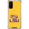 Louisiana State University - LSU Tiger Eye Logo Yellow Galaxy S20 FE Clear Case