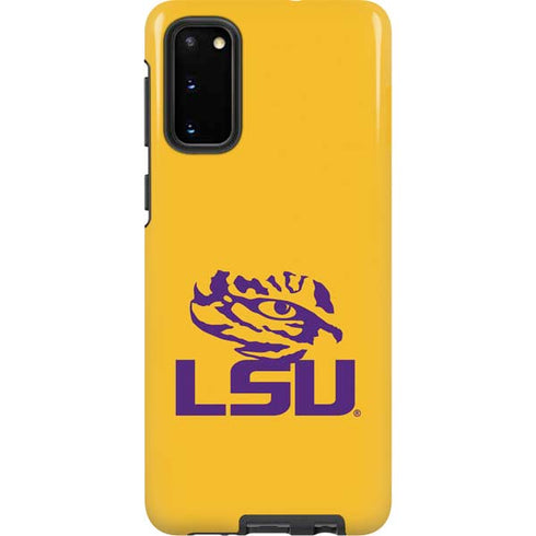 Louisiana State University - LSU Tiger Eye Logo Yellow Galaxy S20 Pro Case