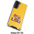 Louisiana State University - LSU Tiger Eye Logo Yellow Galaxy S21 5G Clear Case