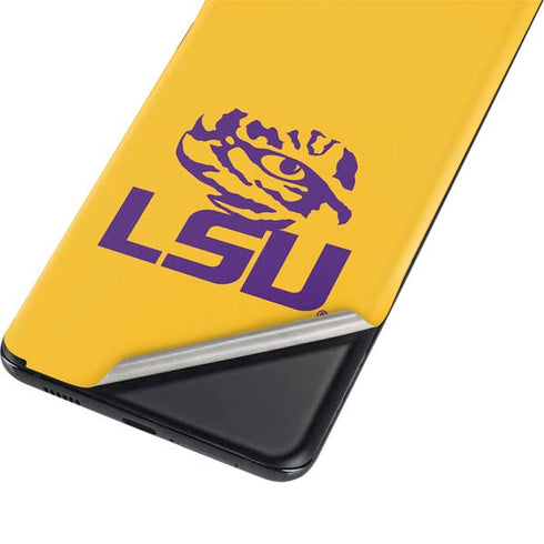 Louisiana State University - LSU Tiger Eye Logo Yellow Galaxy S21 Plus 5G Skin