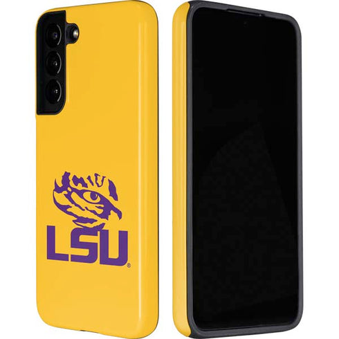 Louisiana State University - LSU Tiger Eye Logo Yellow Galaxy S22 Plus Pro Case