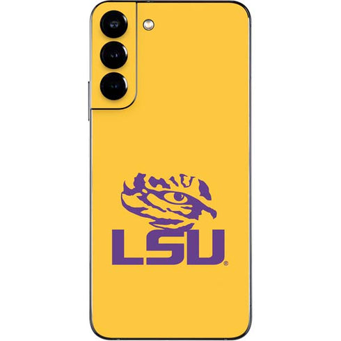Louisiana State University - LSU Tiger Eye Logo Yellow Galaxy S22 Plus Skin