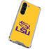 Louisiana State University - LSU Tiger Eye Logo Yellow Galaxy S23 Clear Case