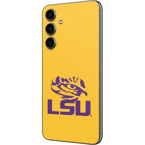 Louisiana State University - LSU Tiger Eye Logo Yellow Galaxy S23 FE Skin