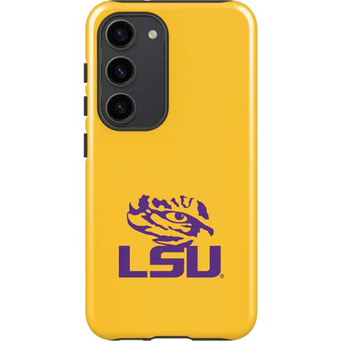 Louisiana State University - LSU Tiger Eye Logo Yellow Galaxy S23 Pro Case