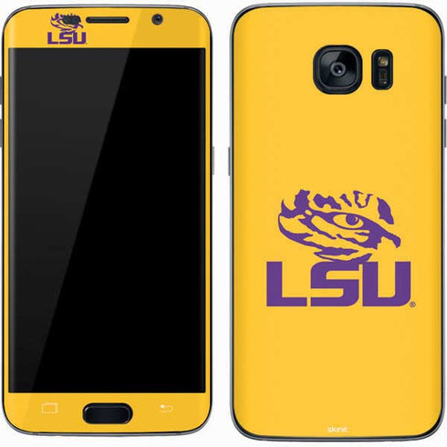 Louisiana State University - LSU Tiger Eye Logo Yellow Galaxy S7 Skin