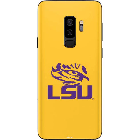 Louisiana State University - LSU Tiger Eye Logo Yellow Galaxy S9 Plus Skin