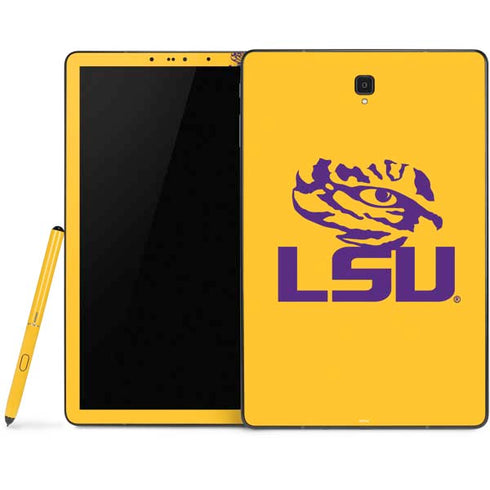 Louisiana State University - LSU Tiger Eye Logo Yellow Samsung Galaxy Tab Skin
