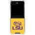 Louisiana State University - LSU Tiger Eye Logo Yellow Galaxy Z Flip5 5G Clear Case