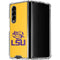 Louisiana State University - LSU Tiger Eye Logo Yellow Galaxy Z Fold4 5G Clear Case