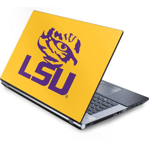 Louisiana State University - LSU Tiger Eye Logo Yellow Generic Laptop Skin