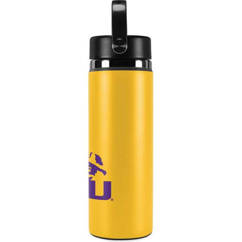 Louisiana State University - LSU Tiger Eye Logo Yellow Hydro Flask 20oz Wide Mouth Skin