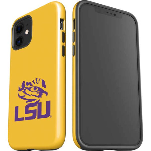 Louisiana State University - LSU Tiger Eye Logo Yellow iPhone 12 Impact Case