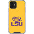 Louisiana State University - LSU Tiger Eye Logo Yellow iPhone 12 Mini Clear Case
