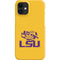 Louisiana State University - LSU Tiger Eye Logo Yellow iPhone 12 Mini Lite Case