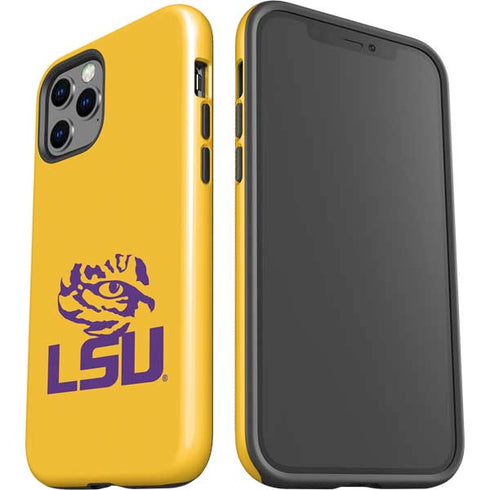 Louisiana State University - LSU Tiger Eye Logo Yellow iPhone 12 Pro Impact Case