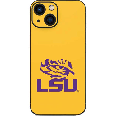 Louisiana State University - LSU Tiger Eye Logo Yellow iPhone 13 Mini Skin