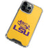 Louisiana State University - LSU Tiger Eye Logo Yellow iPhone 13 Pro Clear Case