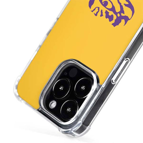 Louisiana State University - LSU Tiger Eye Logo Yellow iPhone 13 Pro Max MagSafe Case