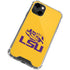 Louisiana State University - LSU Tiger Eye Logo Yellow iPhone 14 Clear Case