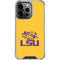 Louisiana State University - LSU Tiger Eye Logo Yellow iPhone 14 Pro Clear Case