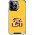 Louisiana State University - LSU Tiger Eye Logo Yellow iPhone 14 Pro Clear Case
