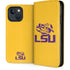Louisiana State University - LSU Tiger Eye Logo Yellow iPhone 15 Folio Case